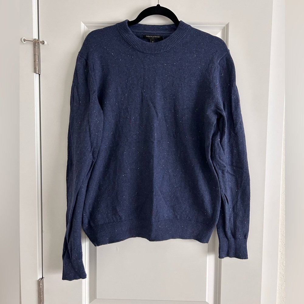 Banana Republic Men’s Speckled Crew Sweater